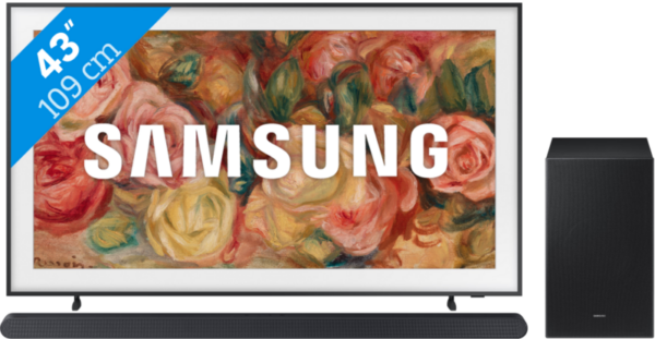 Samsung The Frame 43LS03D (2024) + Soundbar