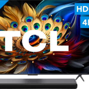 TCL QLED 55C61B (2024) + soundbar