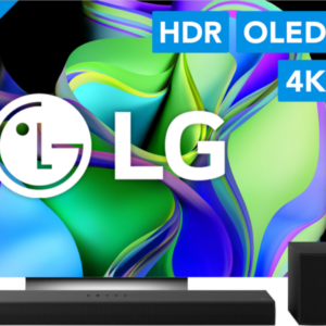 LG OLED55C34LA (2023) + Soundbar