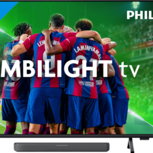 Philips 85PUS8309 - Ambilight (2024) + Soundbar + Hdmi kabel