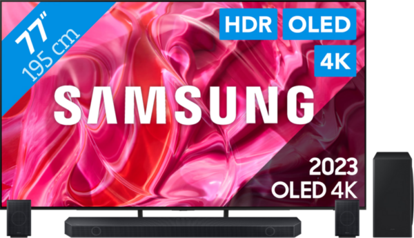 Samsung QD OLED 77S90C (2023) + Soundbar