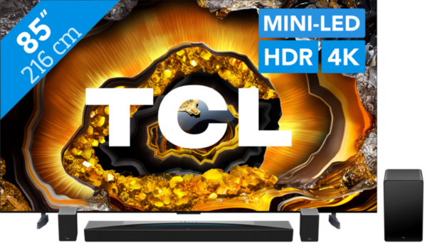 TCL QD Mini-led 85X955 Max (2024) + soundbar