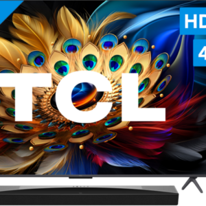 TCL QLED 75C61B (2024) + soundbar