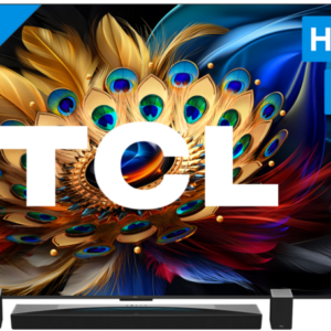 TCL QLED 98C61B (2024) + soundbar